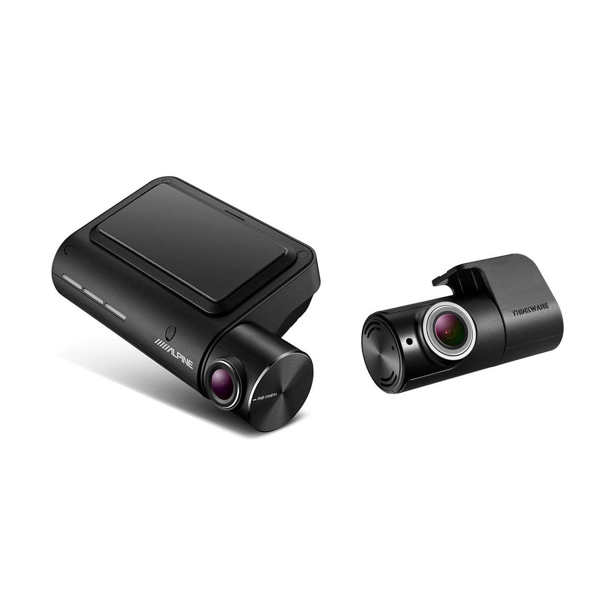 Alpine DVR-F800PRO front dash cam and RVC-R800 rear camera bundle