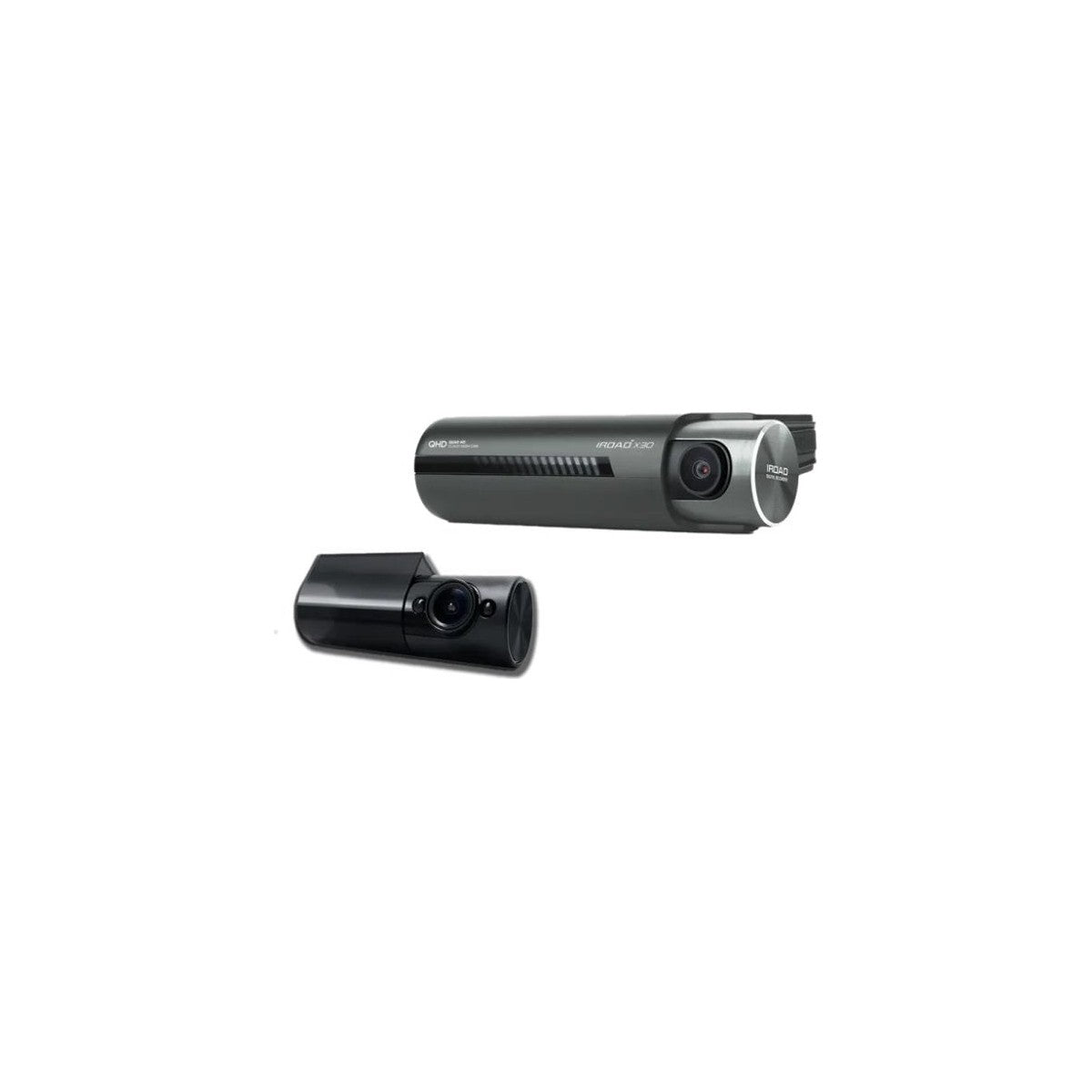 iRoad X30 2K QHD front dash cam and internal infrared camera bundle