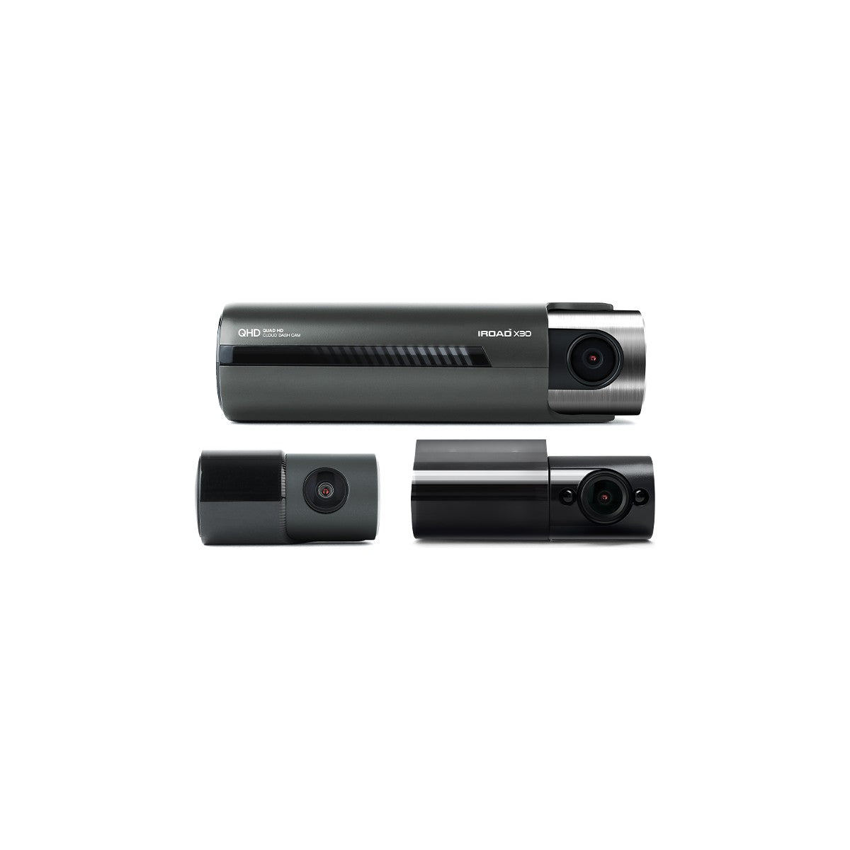 iRoad X30 2K front, rear and internal infrared three-channel dash cam bundle