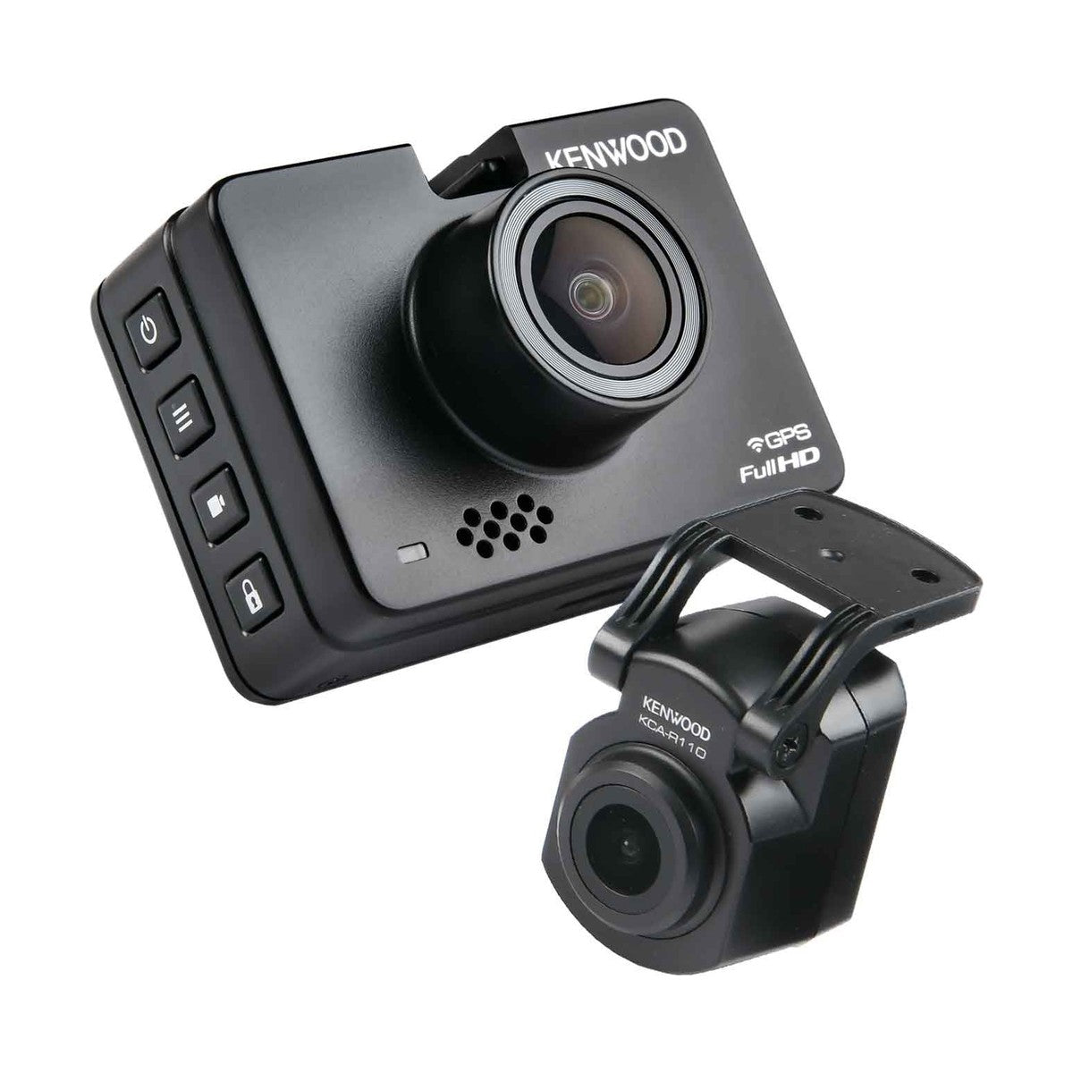 Kenwood DRVA310R11CA bundle with DRV-A310W dash cam and KCA-R110 rear camera