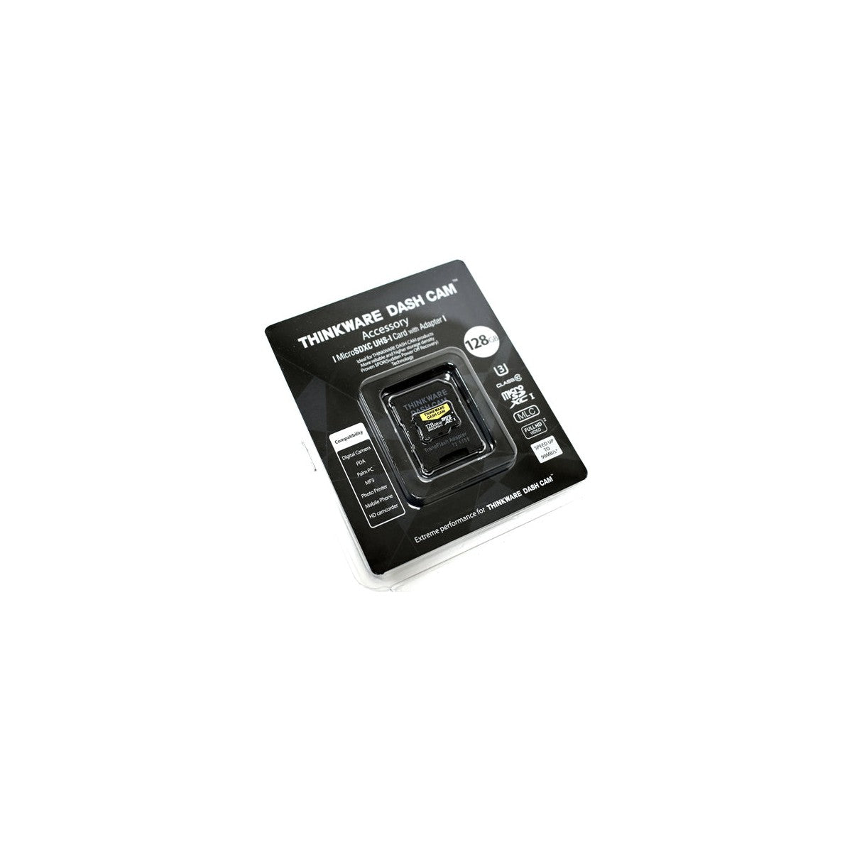 Thinkware 128GB microSD card with SD adapter