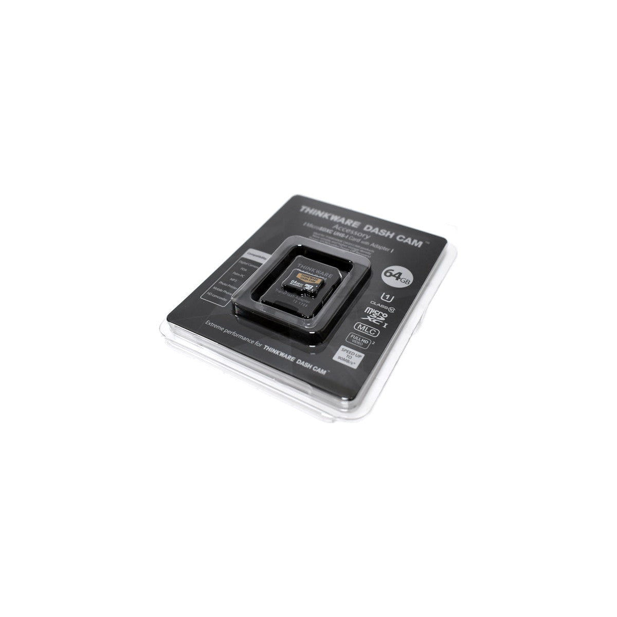 Thinkware 64GB microSDXC card with SD adapter for Thinkware dash cams