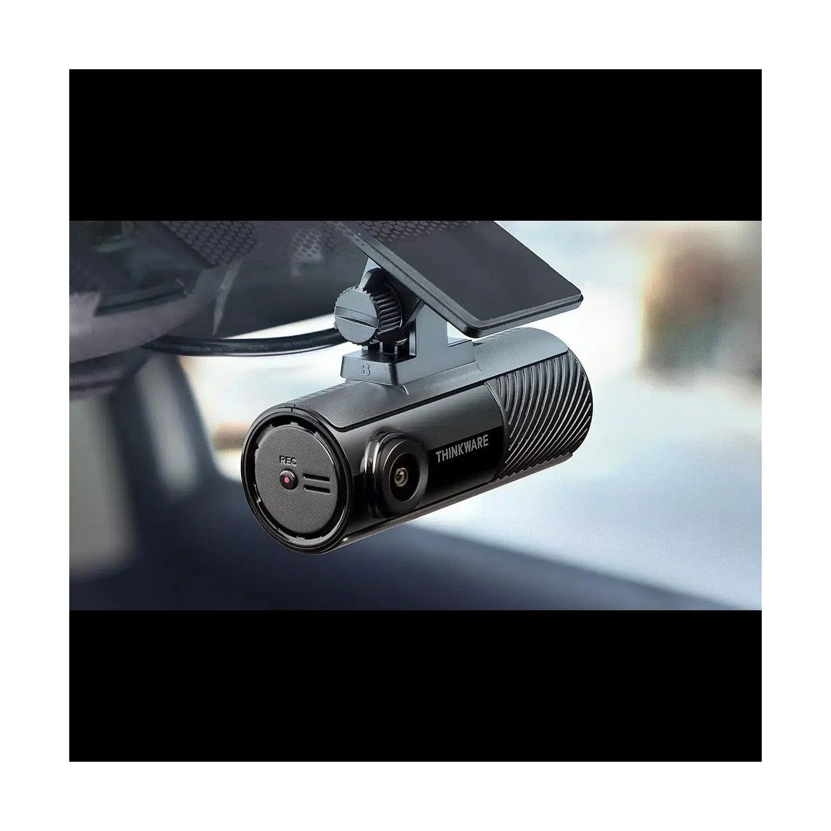 Thinkware F70 Pro dash cam, angled view