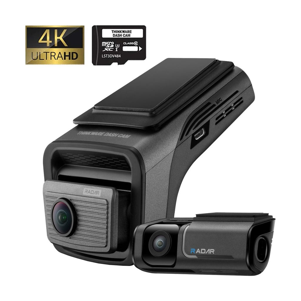 Thinkware U3000 Pro 2CH 4K front and 2K rear dash cam kit