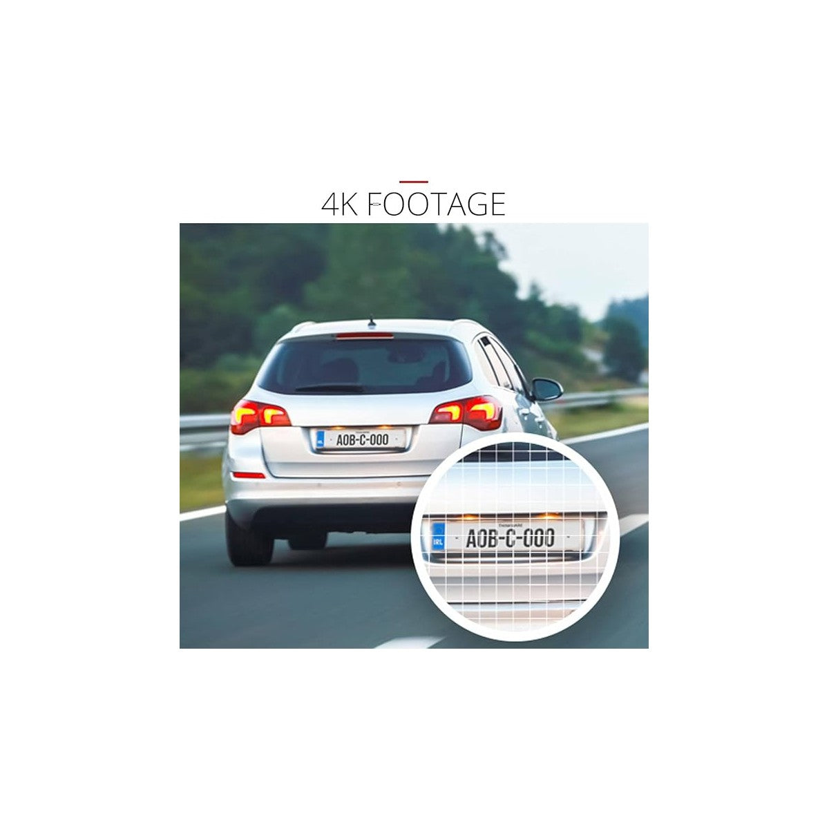 Thinkware U3000 Pro dash cam with mount